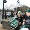 Rude Band plays in Iraq war protest at IRS.